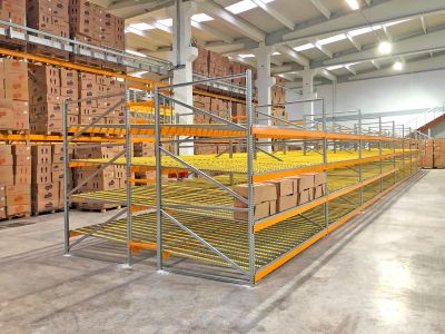 Kutu Kayar Depo Raf Sistemleri