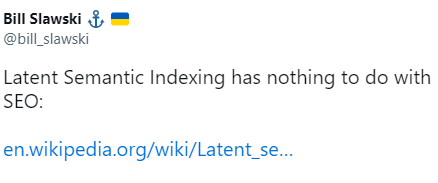 Bill Slawski Latent Semantic Indexing