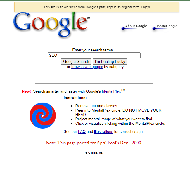Google Mentaplex