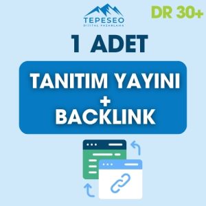 1 Adet Backlink Paketi