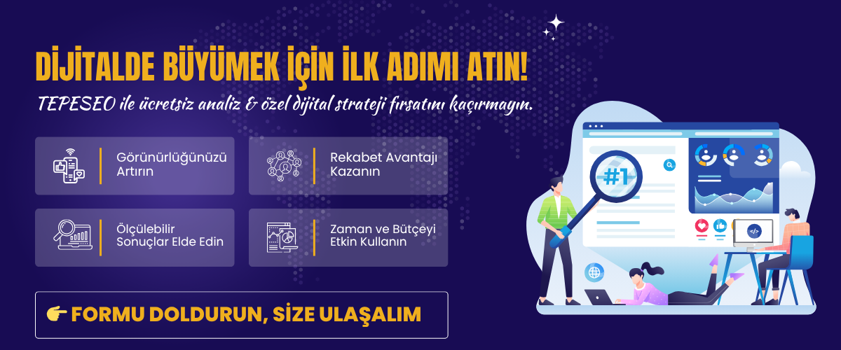 TEPESEO Teklif Al Banner