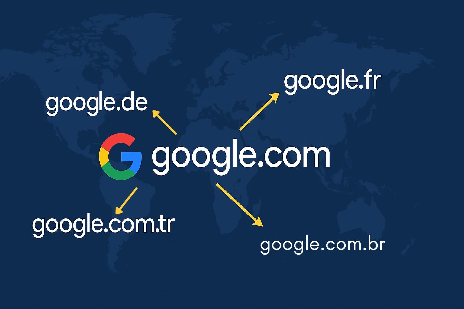 Google Yerel Alan Adlarını Kapatıyor: ccTLD Güncellemesi ve SEO’ya Etkisi